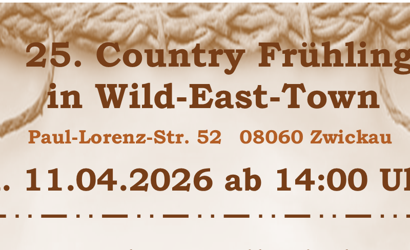 Einladung zum Frühlingsfest 11.04.2026